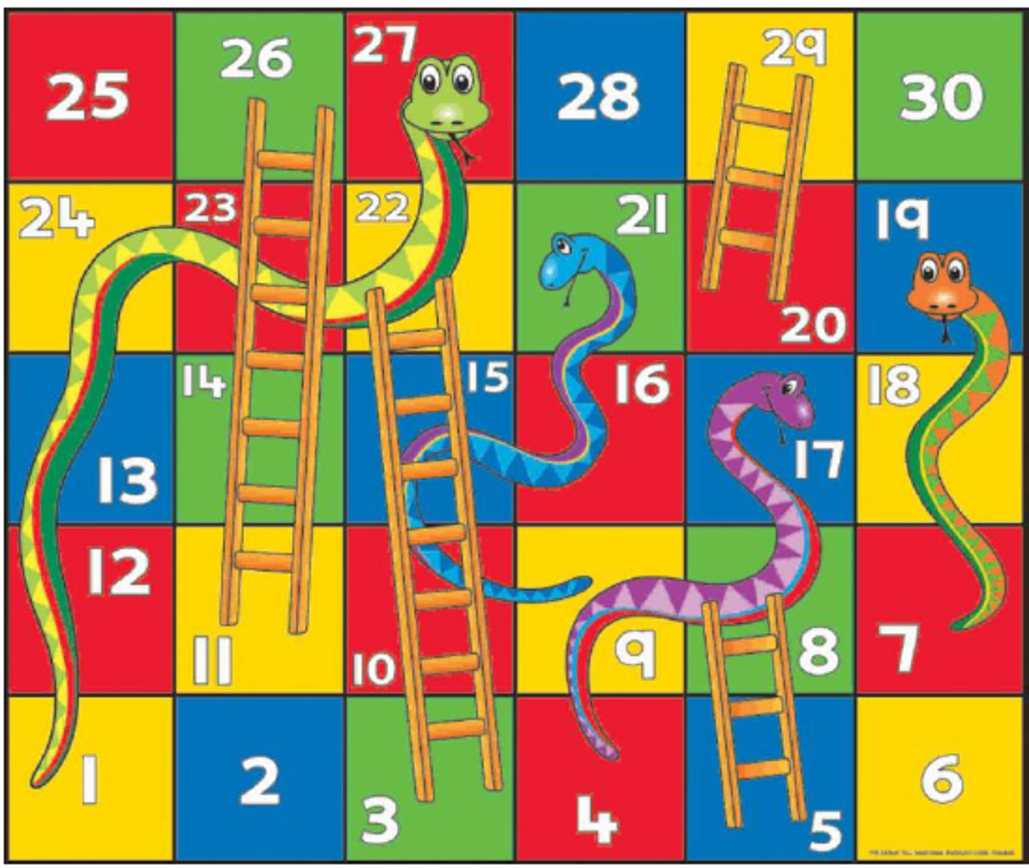 Solved Write a C++ program to implement a Snake and | Chegg.com