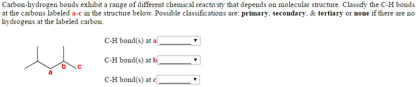 hydrogens reactivity