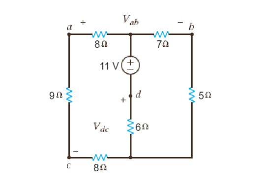 Solved 9n ab 70 8 n 11 V Vac 6n 3 50 | Chegg.com