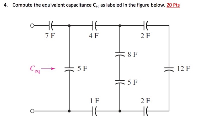 Solved Compute The Equivalent Capacitance C_eq As Labeled In | Chegg.com