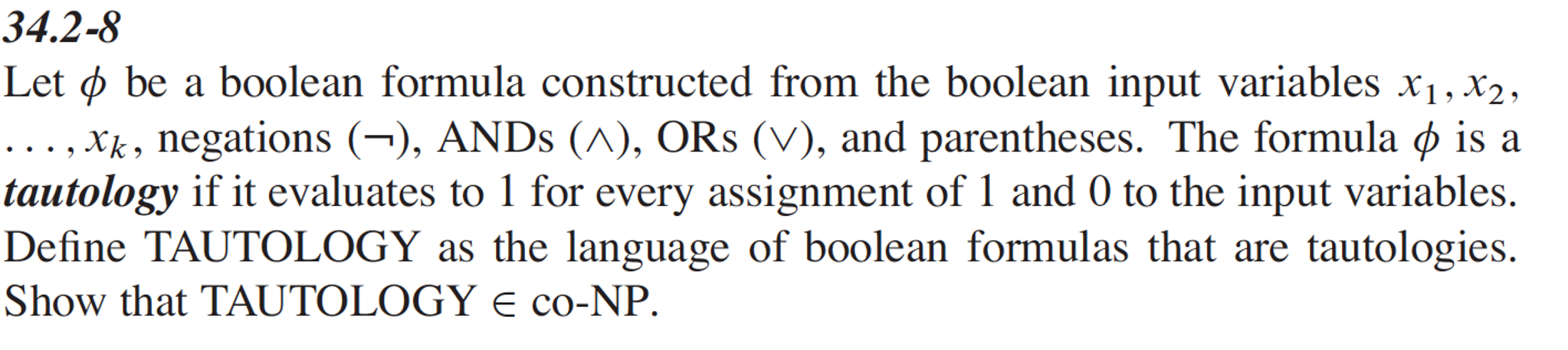 Solved Let phi be a boolean formula constructed from the | Chegg.com