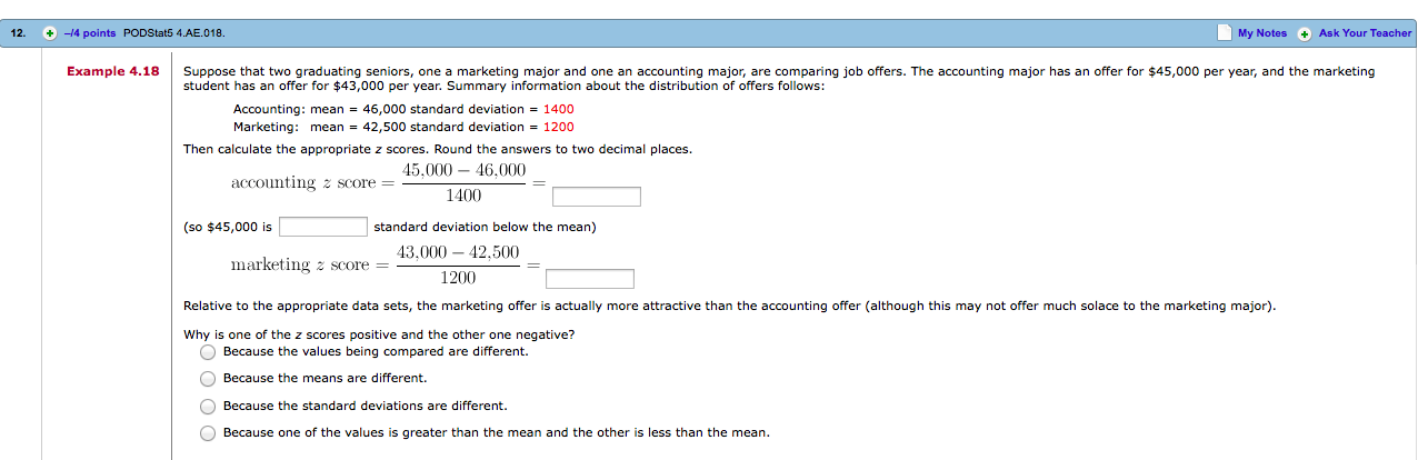 Solved Suppose That Two Graduating Seniors One A Marketing Chegg