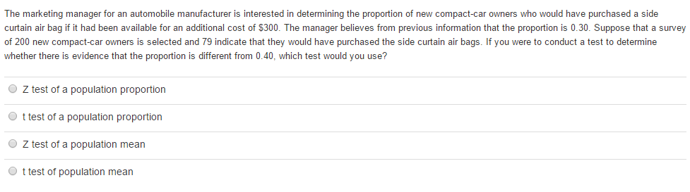 Solved The symbol for the level of significance of a | Chegg.com