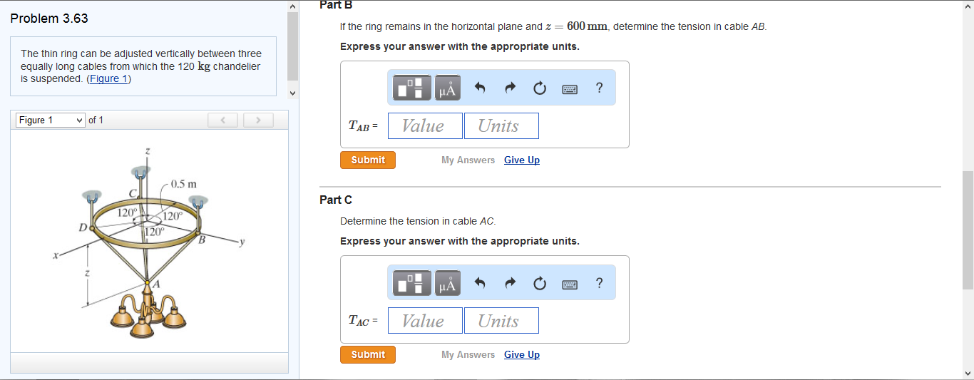Solved Problem 3.63 The thin ring can be adjusted vertically