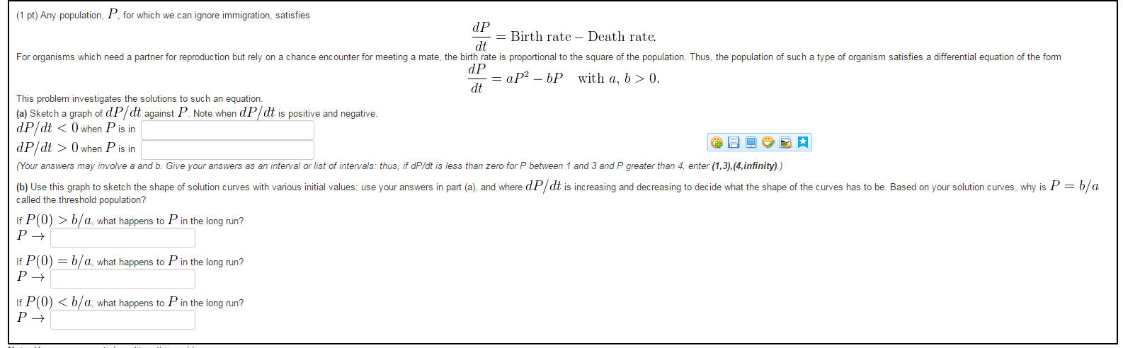 Solved Any Population P For Which We Can Ignore Chegg
