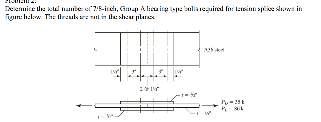 Solved Proplem Determine The Total Number Of 7 8-inch, Group 