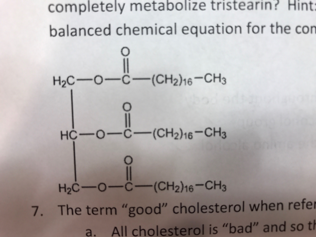 Solved Metabolism is ultimately just combustion. How many