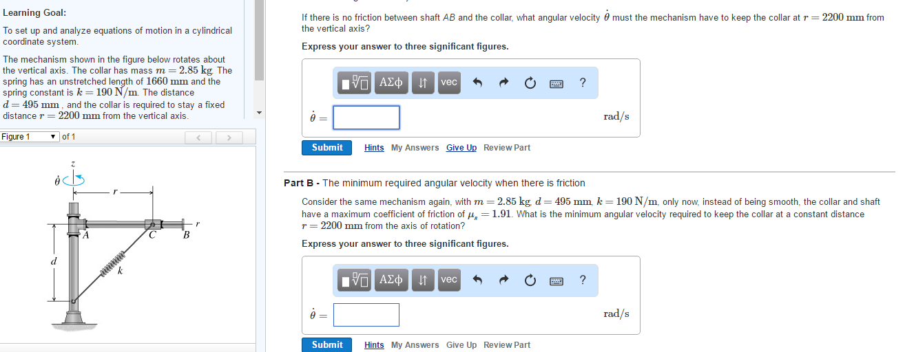 To set up and analyze equations of motion in a | Chegg.com