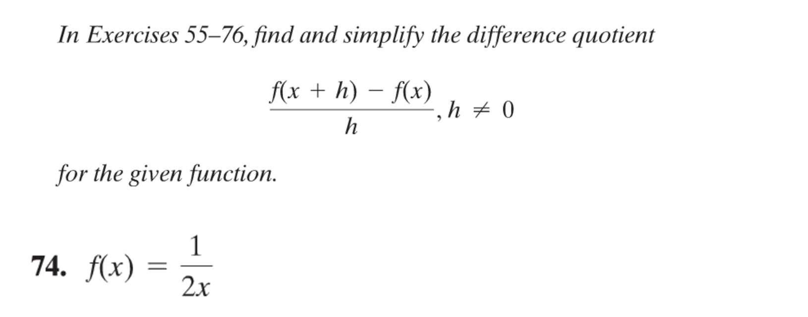 Simplify The Difference Quotient - slideshare