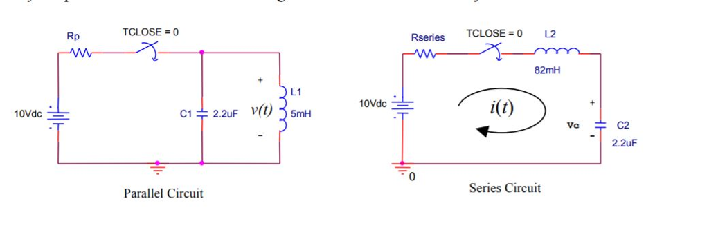 Solved 3) For the parallel circuit, find the roots of the | Chegg.com