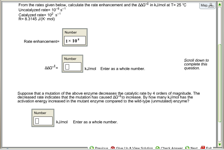 Solved for the rates given below calculate the rate | Chegg.com