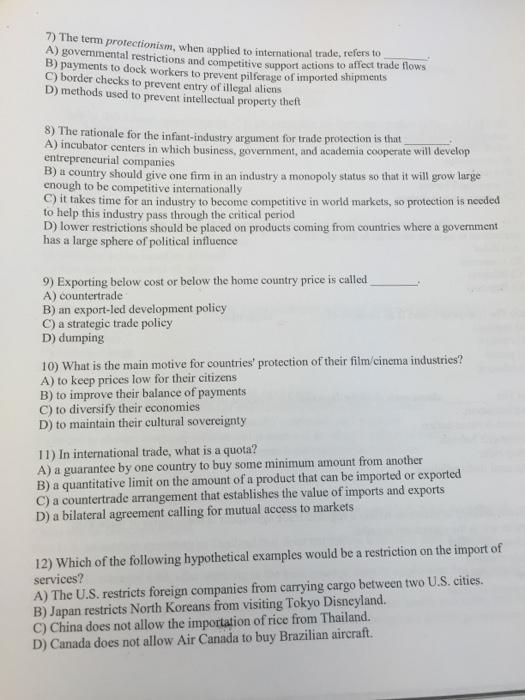 the-term-protectionism-when-applied-to-international-chegg