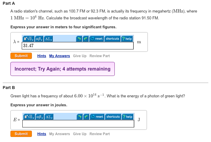 Solved A radio station's channel, such as 100.7 FM or 92.3 | Chegg.com