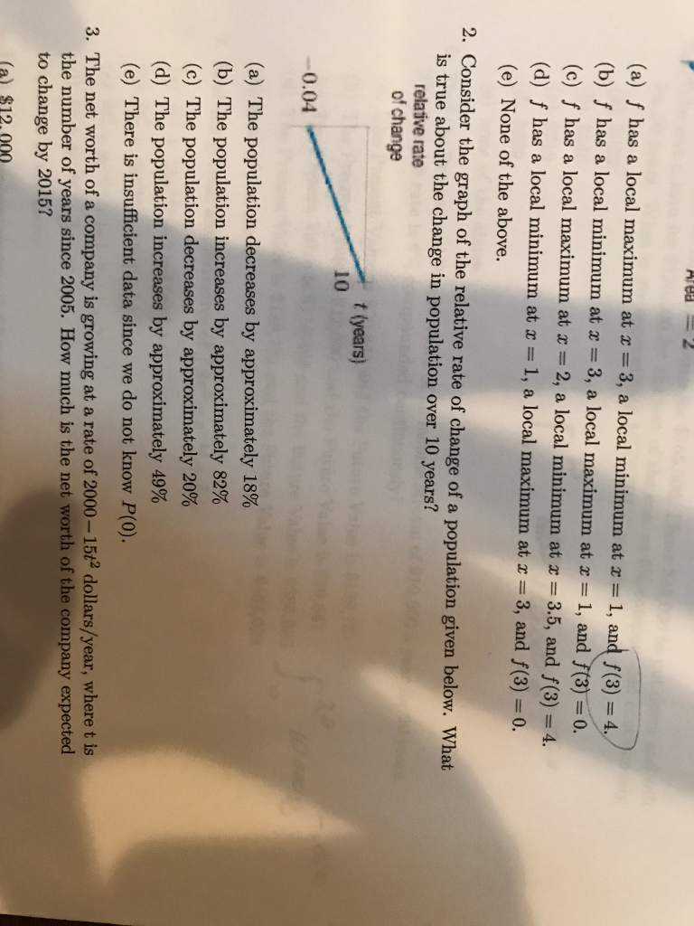 Relative Rate Of Change Interpretation