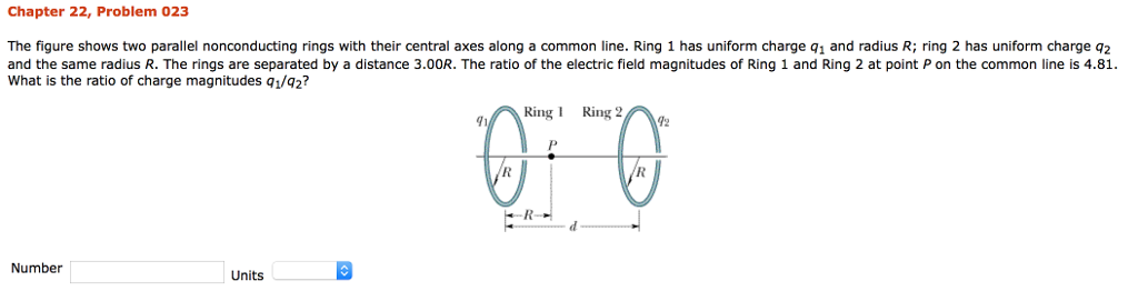 Solved Chapter 22, Problem 023 The figure shows two parallel | Chegg.com