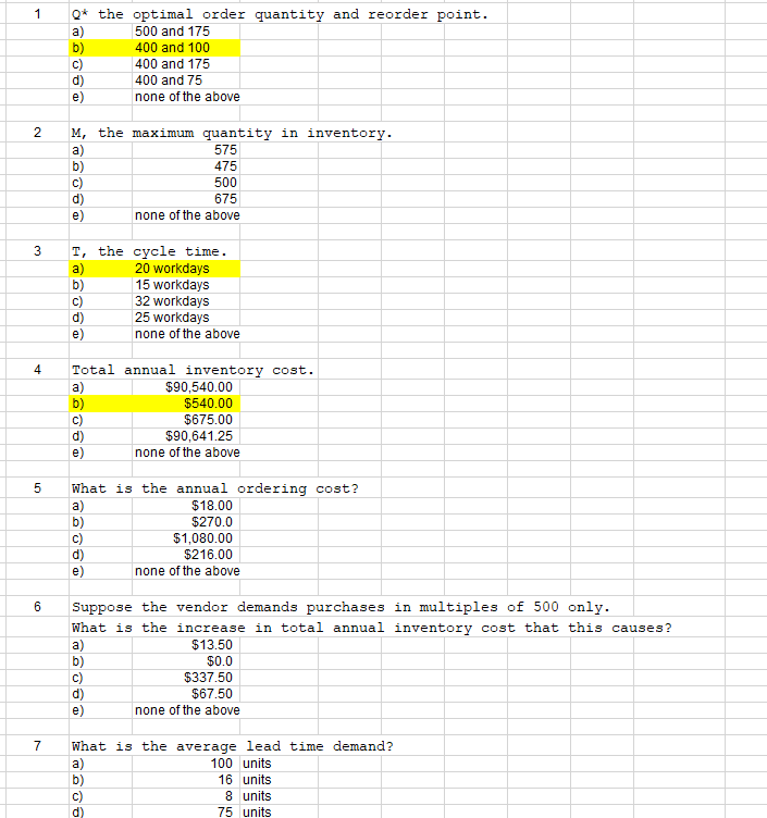 Solved Consider a basic economic order quantity (EOQ) model | Chegg.com