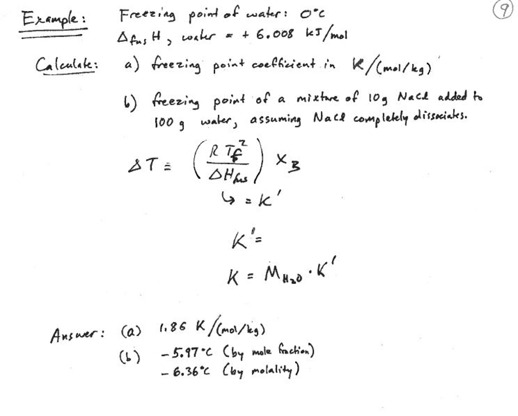 Solving part b of the picture using the mole | Chegg.com