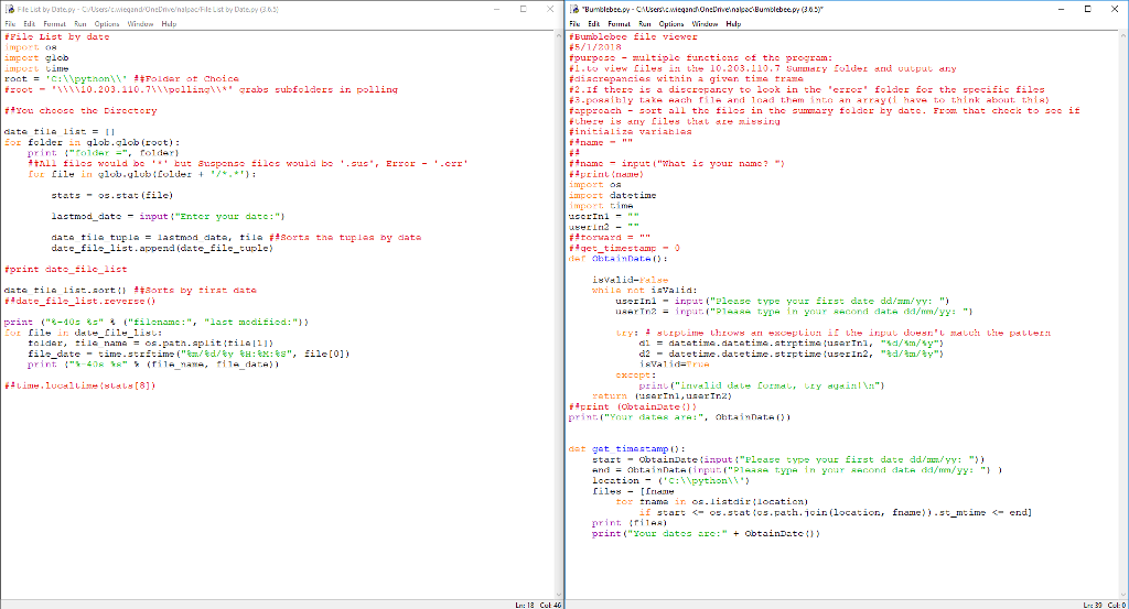 Solved Hello, I haven’t worked with python in a couple years | Chegg.com