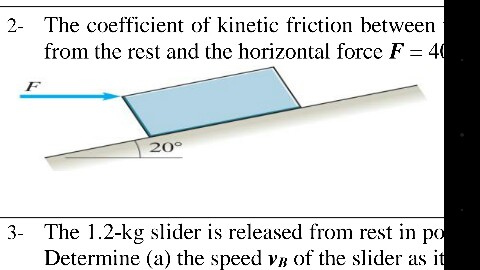 Solved The coefficient of kinetic friction between the 40 kg | Chegg.com