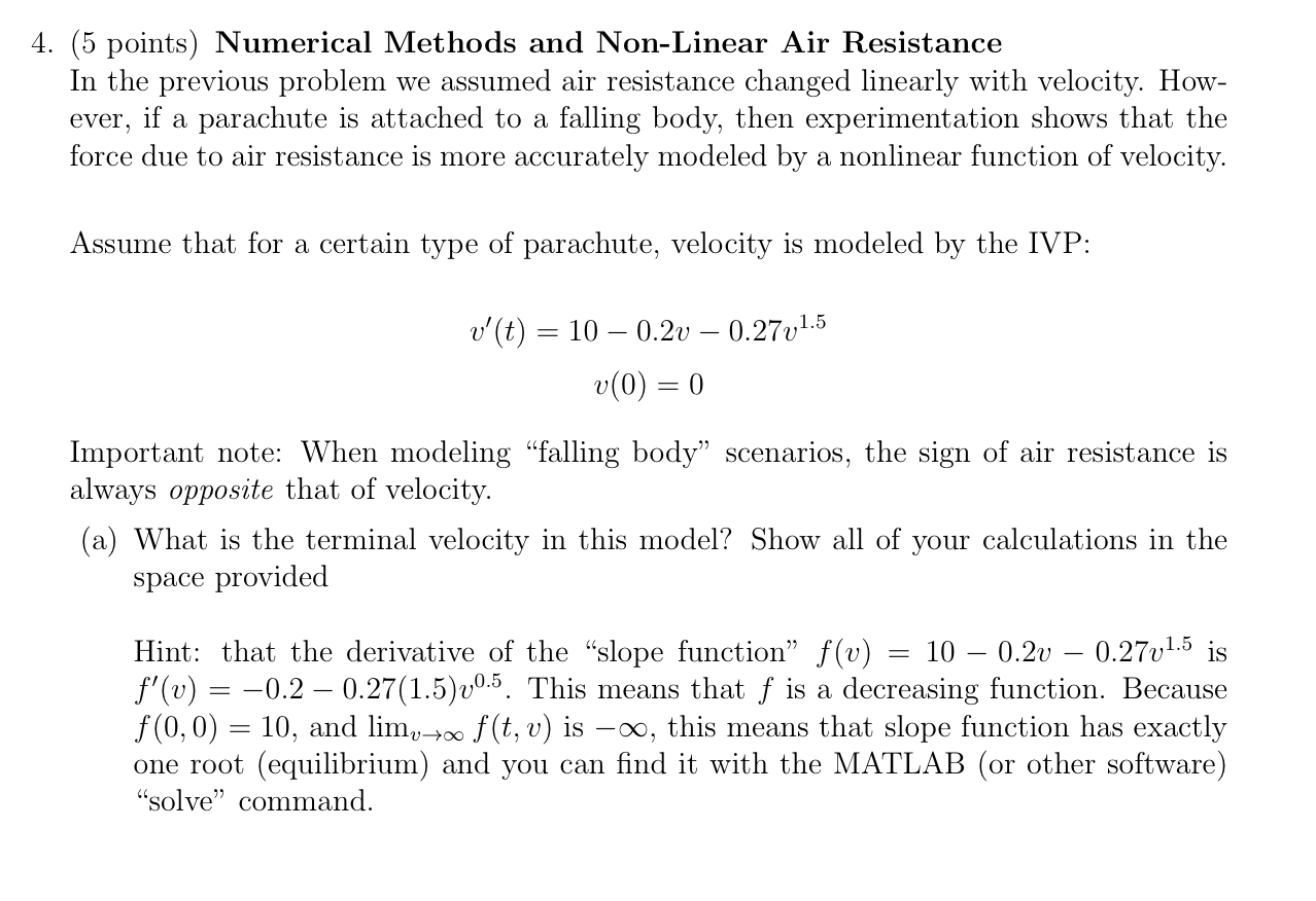 Ordinary Differential Equations class | Chegg.com