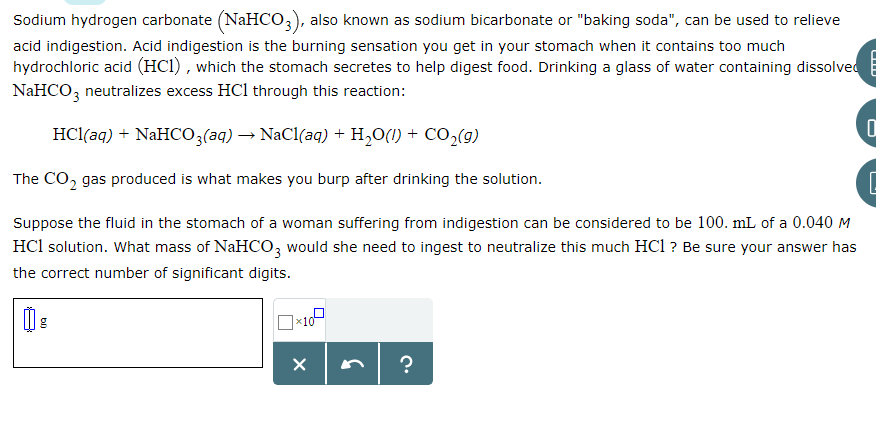 solved-sodium-hydrogen-carbonate-nahco3-also-known-as-chegg