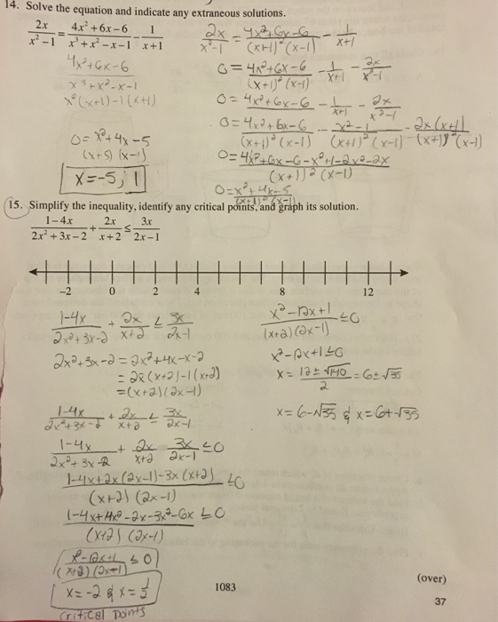 Solved ALGEBRA 2: help please! Correct me if any of them are | Chegg.com