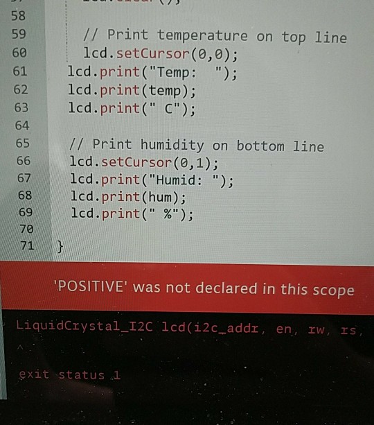 Solved sketch_apr24a.ino ReadMe.adoc and Temp/Humid 2 LCD | Chegg.com