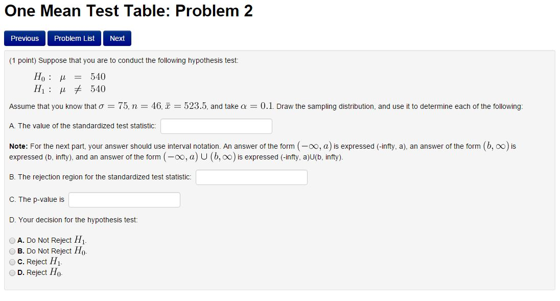 Solved Suppose that you are to conduct the following | Chegg.com