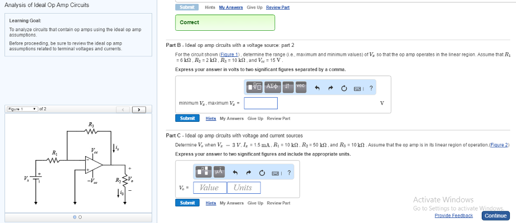 Solved To Analyze Circuits That Contain Op Amps Using The | Chegg.com