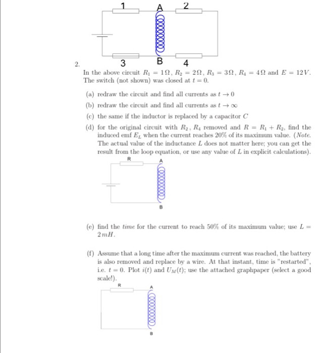 Solved In the above circuit R_1 = 1 ohm, R_2 = 2 ohm, R_3 | Chegg.com