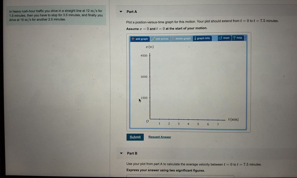 Solved In heavy rushhour traffic you drive in a straight