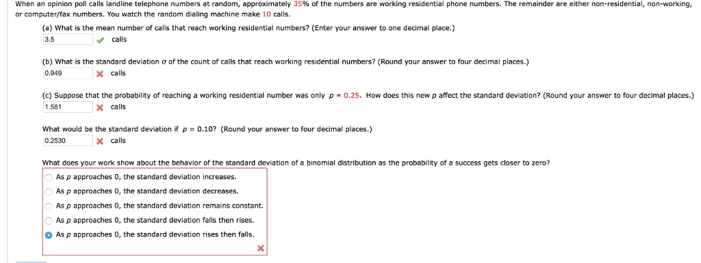 Solved When An Opinion Poll Calls Landline Telephone Numbers Chegg