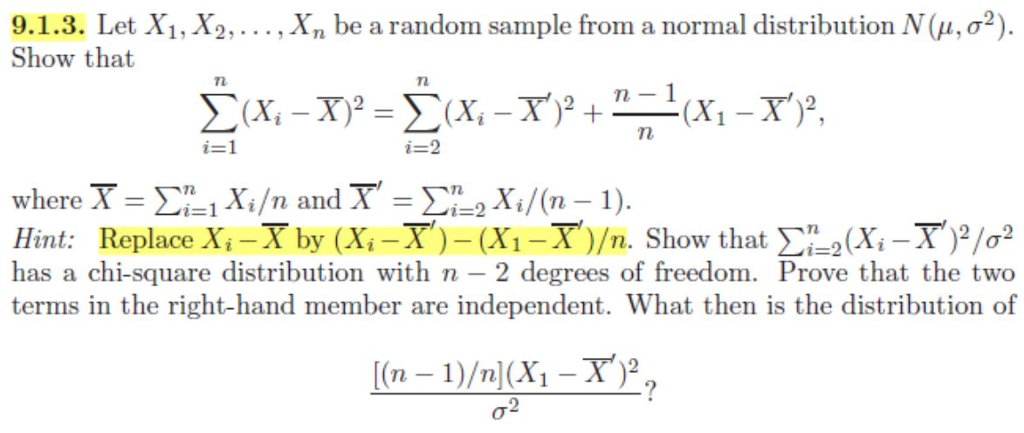 Solved Let X_1, X_2, ..., X_n be a random sample from a | Chegg.com