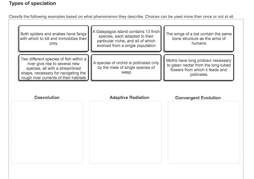 Solved Classify the following examples based on what