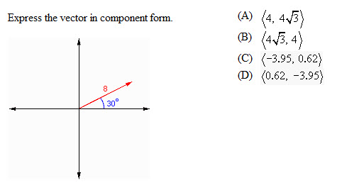 Solved: Express The Vector In Component Form. | Chegg.com