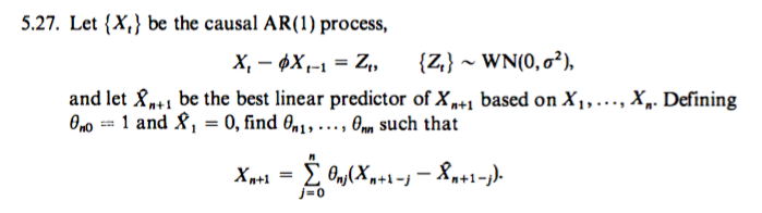 Solved Question Is From The Book: "Time Series: Theory And | Chegg.com