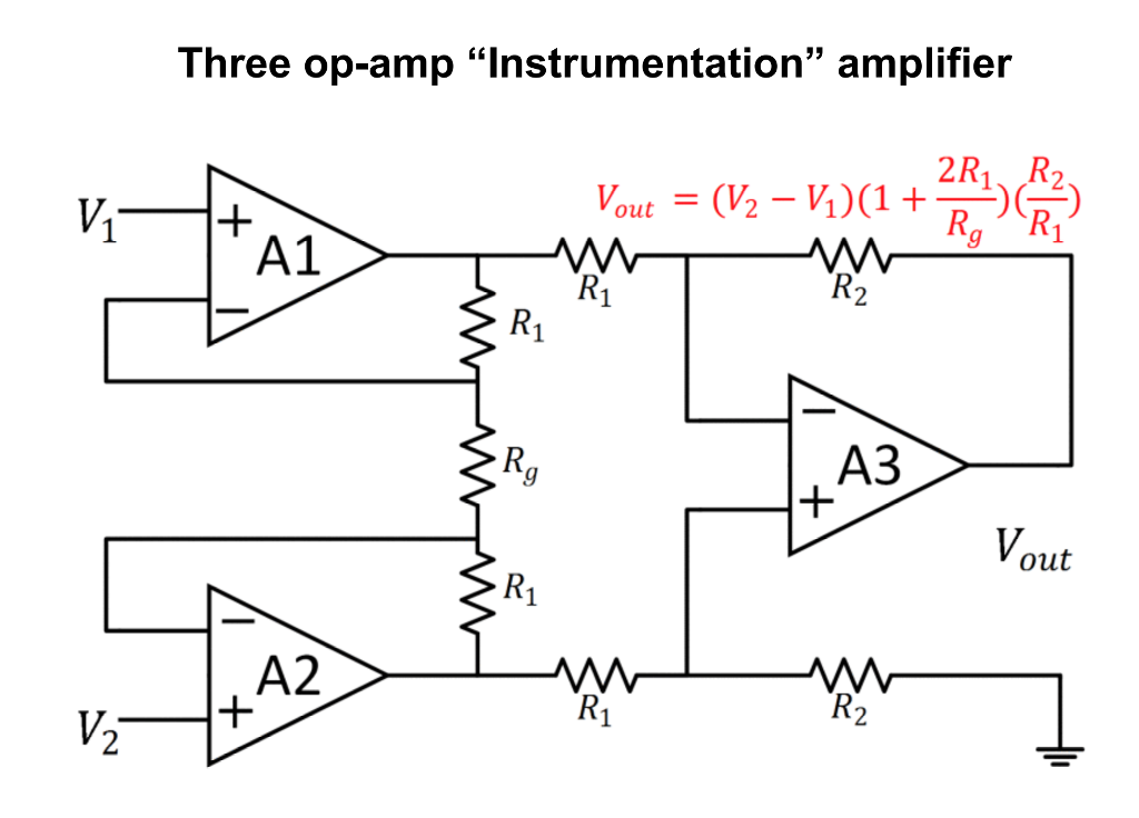 Solved Three op-amp 