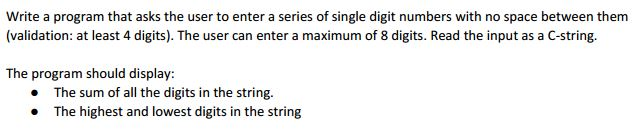 Solved Write a program that asks the user to enter a series | Chegg.com