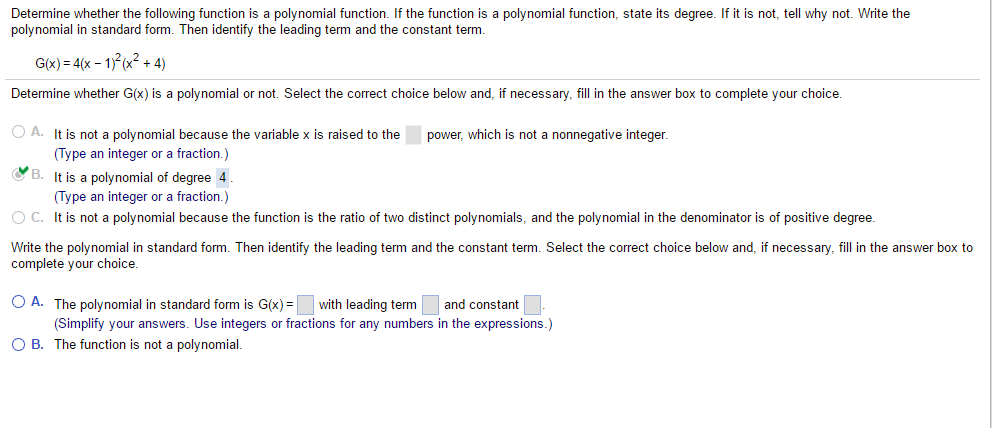 Solved Determine Whether The Following Function Is A 3390