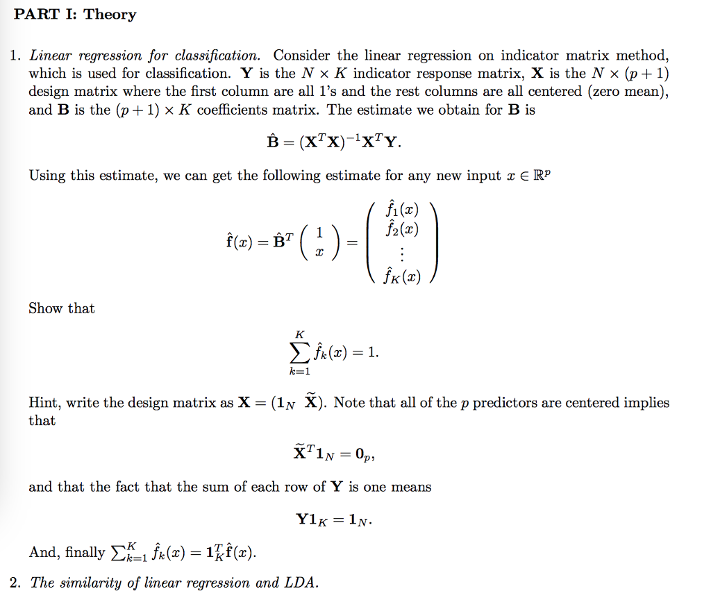 LINEAR REGRESSION THEORY PDF DOWNLOAD LINEAR REGRESSION THEORY PDF DOWNLOAD
