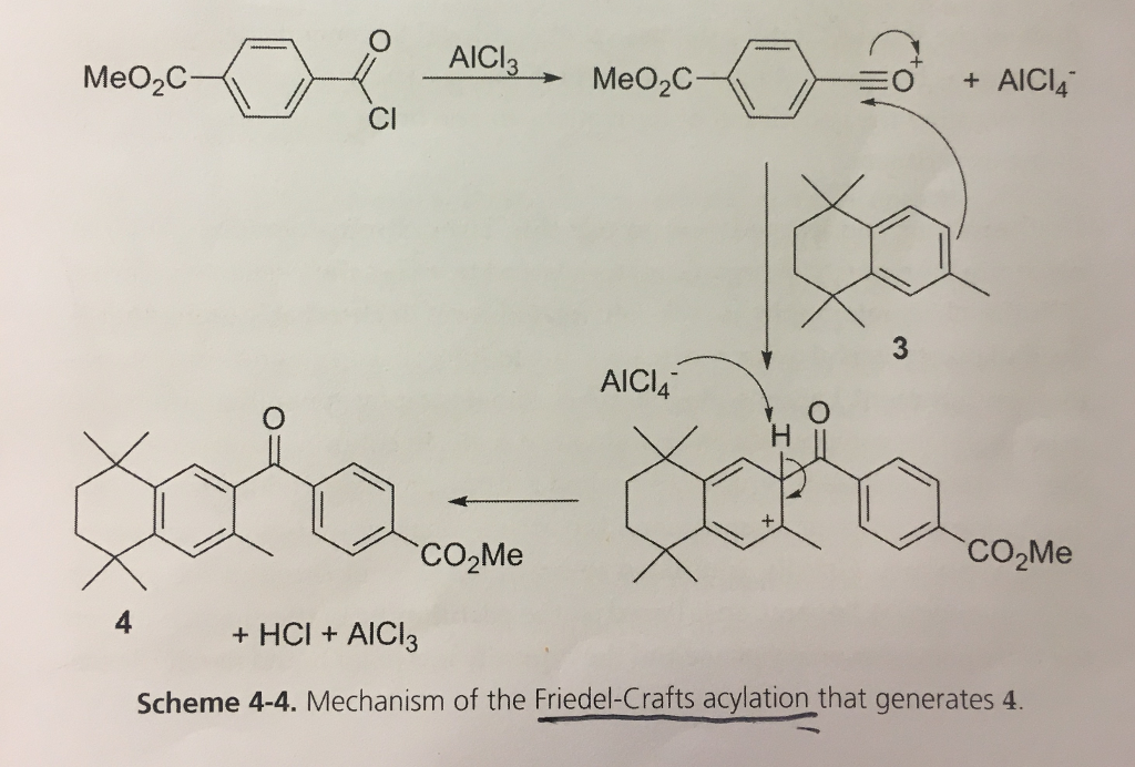 Solved 4. Explain why the FriedelCrafts acylation reaction