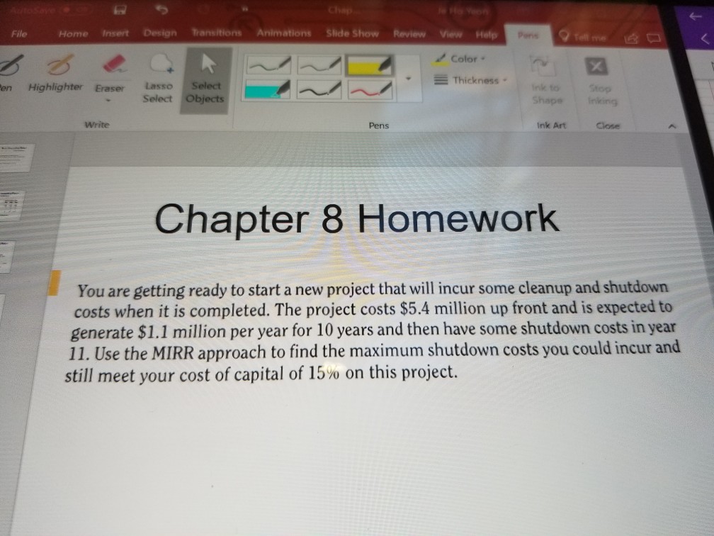 Solved File Home Insert Design Transitions Animations Slide