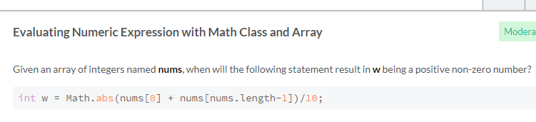 Solved Evaluating Numeric Expression with Math Class and | Chegg.com