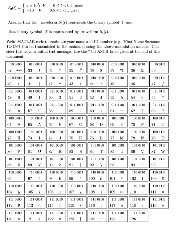 Solved S_0 (t) = {2 times 10^7 t V, 0 lessthanorequalto t