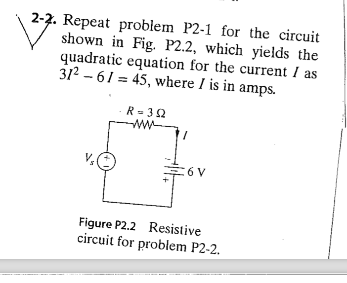 Solved Repeat problem P2-1 for the circuit shown in Fig. | Chegg.com