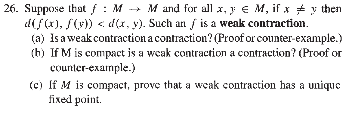 Solved 2. Real (Mathematical) Analysis. (Charles Pugh, | Chegg.com