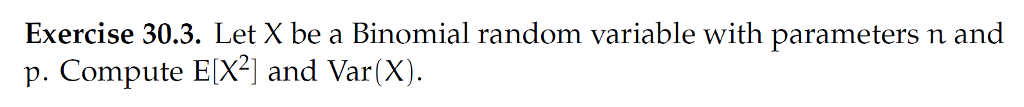 Solved Let X be a Binomial random variable with parameters n | Chegg.com