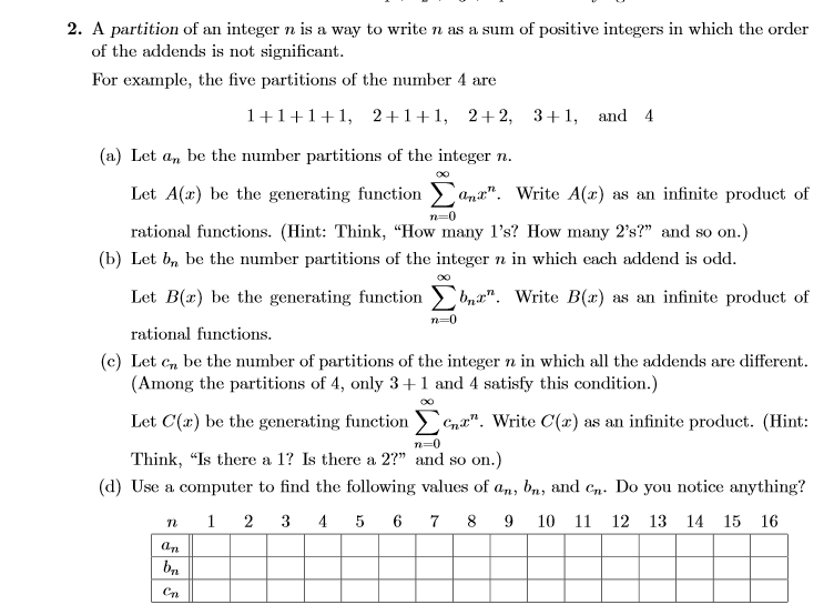 solved-a-partition-of-an-integer-n-is-a-way-to-write-n-as-a-chegg