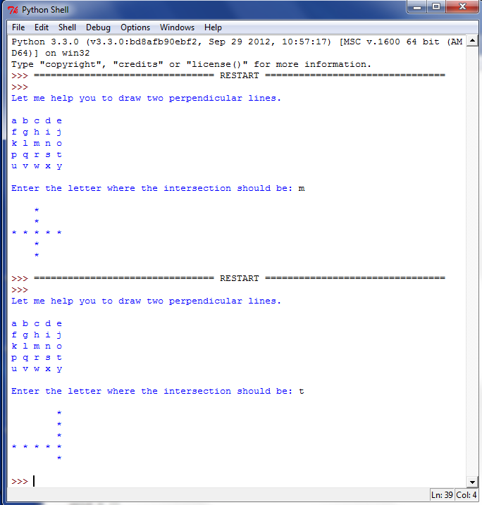 Python Instructions: In order to allow the user to | Chegg.com