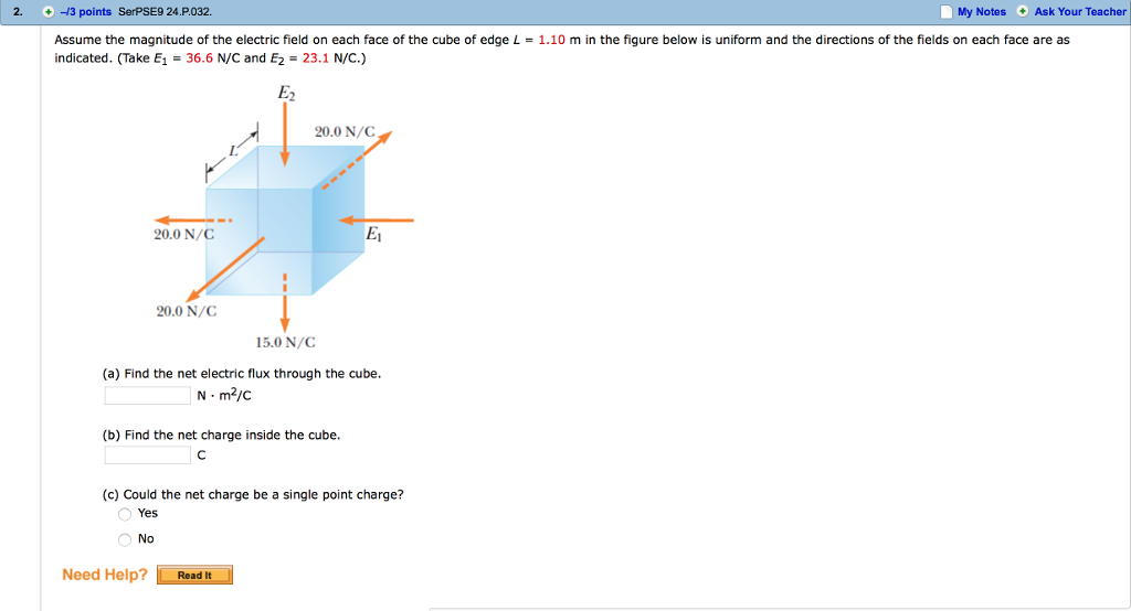 Solved Assume the magnitude of the electric field on each